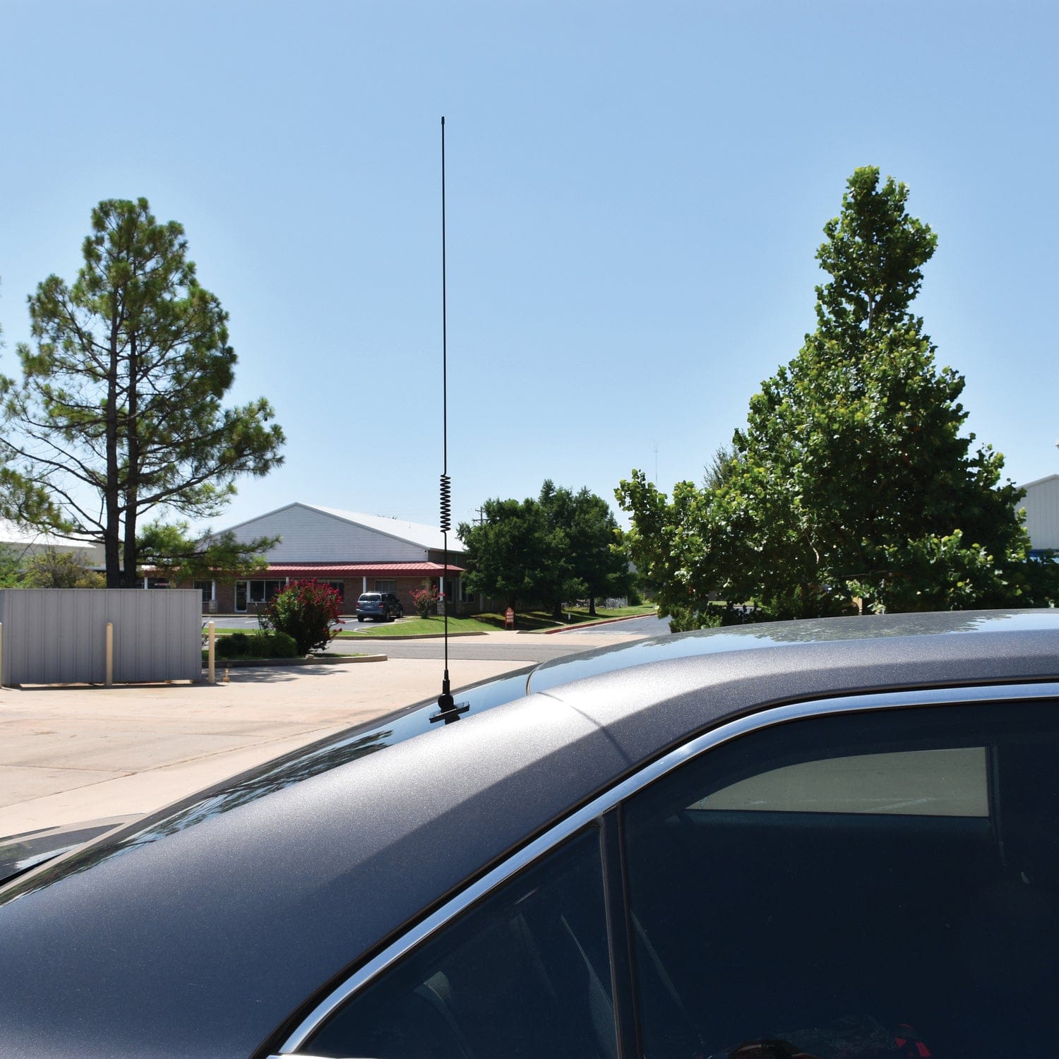 Tram CB/Weather-Band Glass-Mount Antenna with RG58/U Cable and PL-259 Connector