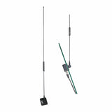 Tram 25 MHz to 1300 MHz Scanner Glass-Mount Antenna with RG58/U Cable and BNC Connector