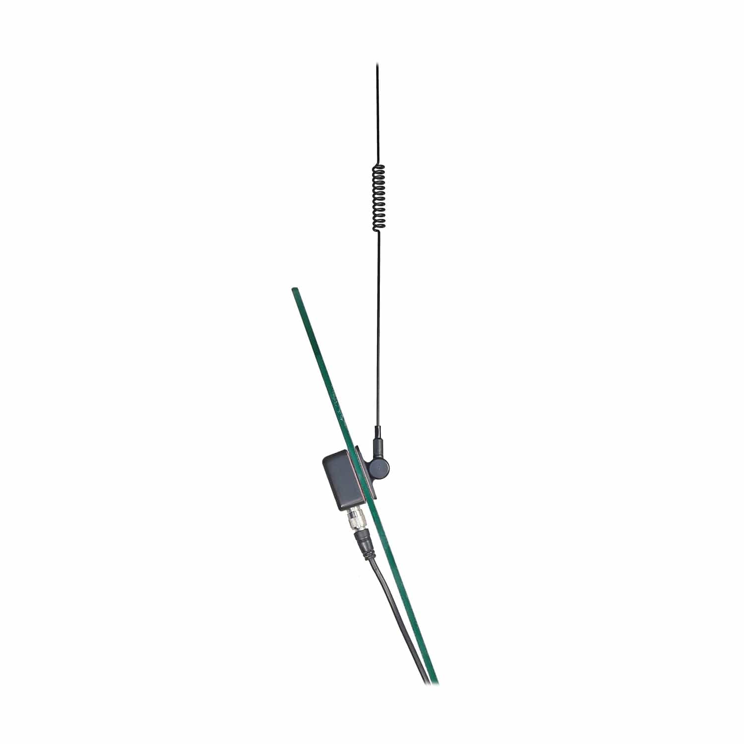 Tram 25 MHz to 1300 MHz Scanner Glass-Mount Antenna with RG58/U Cable and BNC Connector