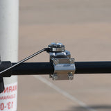 Tram Stainless Steel NMO Mirror Mount Single Groove with 17-Ft. Coaxial Cable and PL-259 Connector