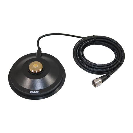 Tram NMO 5-In. Magnet with Soft Rubber Boot, 17 Ft. Cable, PL-259