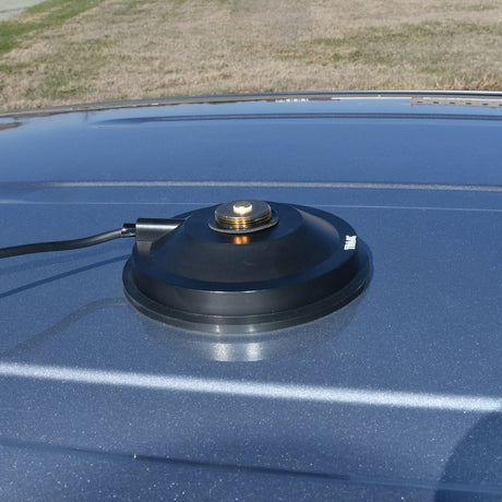 Tram NMO 5-In. Magnet with Soft Rubber Boot, 17 Ft. Cable, PL-259