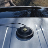 Tram 5-1/2-In. Black ABS NMO Magnet Mount with RG58 Coaxial Cable and SMA Connector