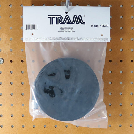Tram 5-1/2-Inch Black ABS NMO Magnet Mount with RG58 Coaxial Cable and UHF PL-259 Connector