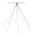 Tram 200-Watt Broad-Band Scanner 25 MHz to 1300 MHz Super Discone Stainless Steel Base Antenna