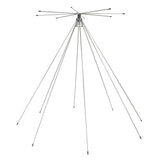 Tram 200-Watt Broad-Band Scanner 25 MHz to 1300 MHz Super Discone Stainless Steel Base Antenna