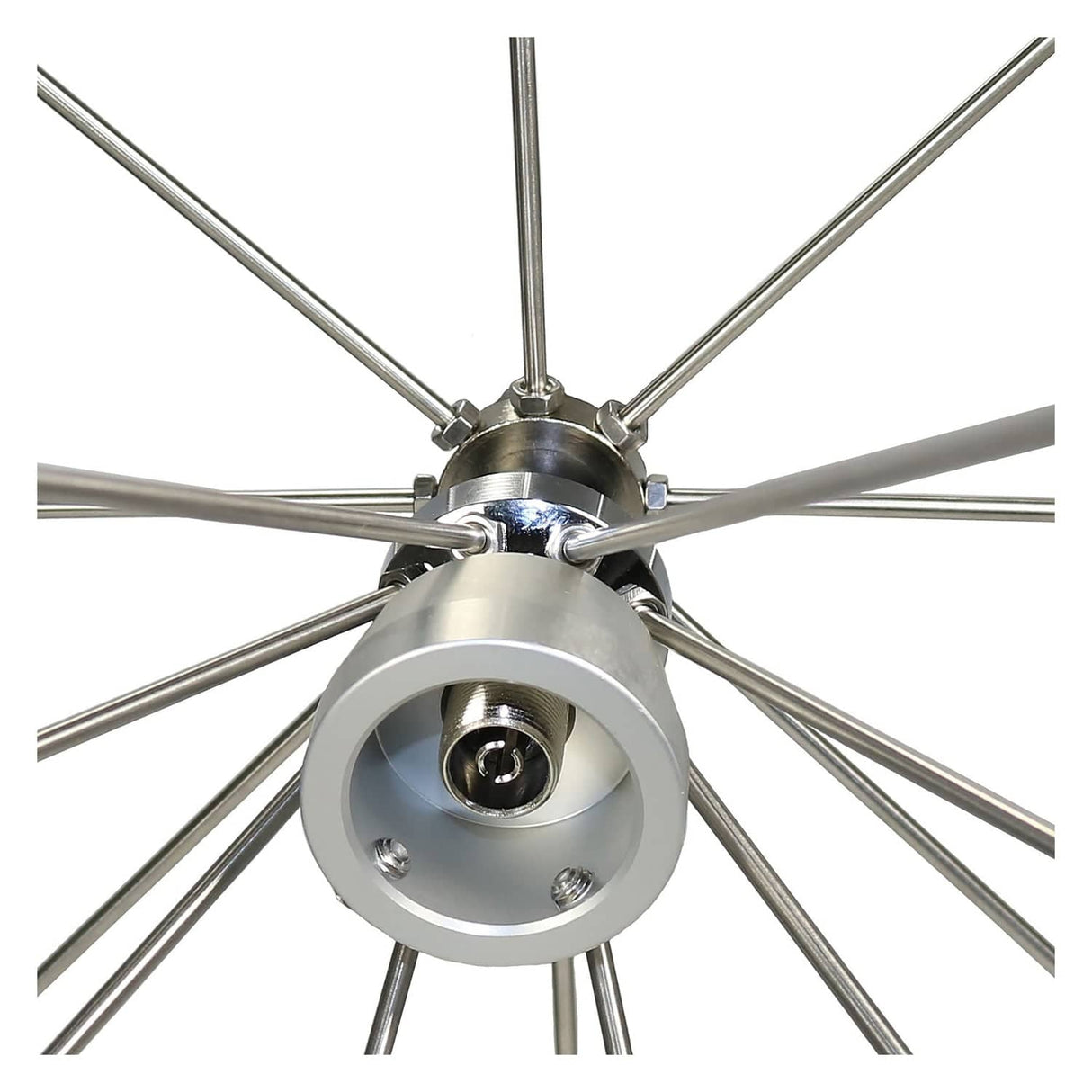 Tram 200-Watt Broad-Band Scanner 25 MHz to 1300 MHz Super Discone Stainless Steel Base Antenna