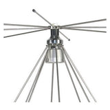 Tram 200-Watt Broad-Band Scanner 25 MHz to 1300 MHz Super Discone Stainless Steel Base Antenna