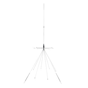 Tram 300-Watt/200 Watt Broad-Band Scanner 25 MHz to 1300 MHz Super Discone Stainless Steel Base Antenna with Added CB Transmit Bands