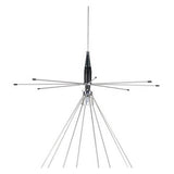 Tram 300-Watt/200 Watt Broad-Band Scanner 25 MHz to 1300 MHz Super Discone Stainless Steel Base Antenna with Added CB Transmit Bands