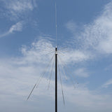 Tram 300-Watt/200 Watt Broad-Band Scanner 25 MHz to 1300 MHz Super Discone Stainless Steel Base Antenna with Added CB Transmit Bands