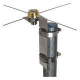 Tram NMO Mount to UHF-Female Connector Ground Plane Kit