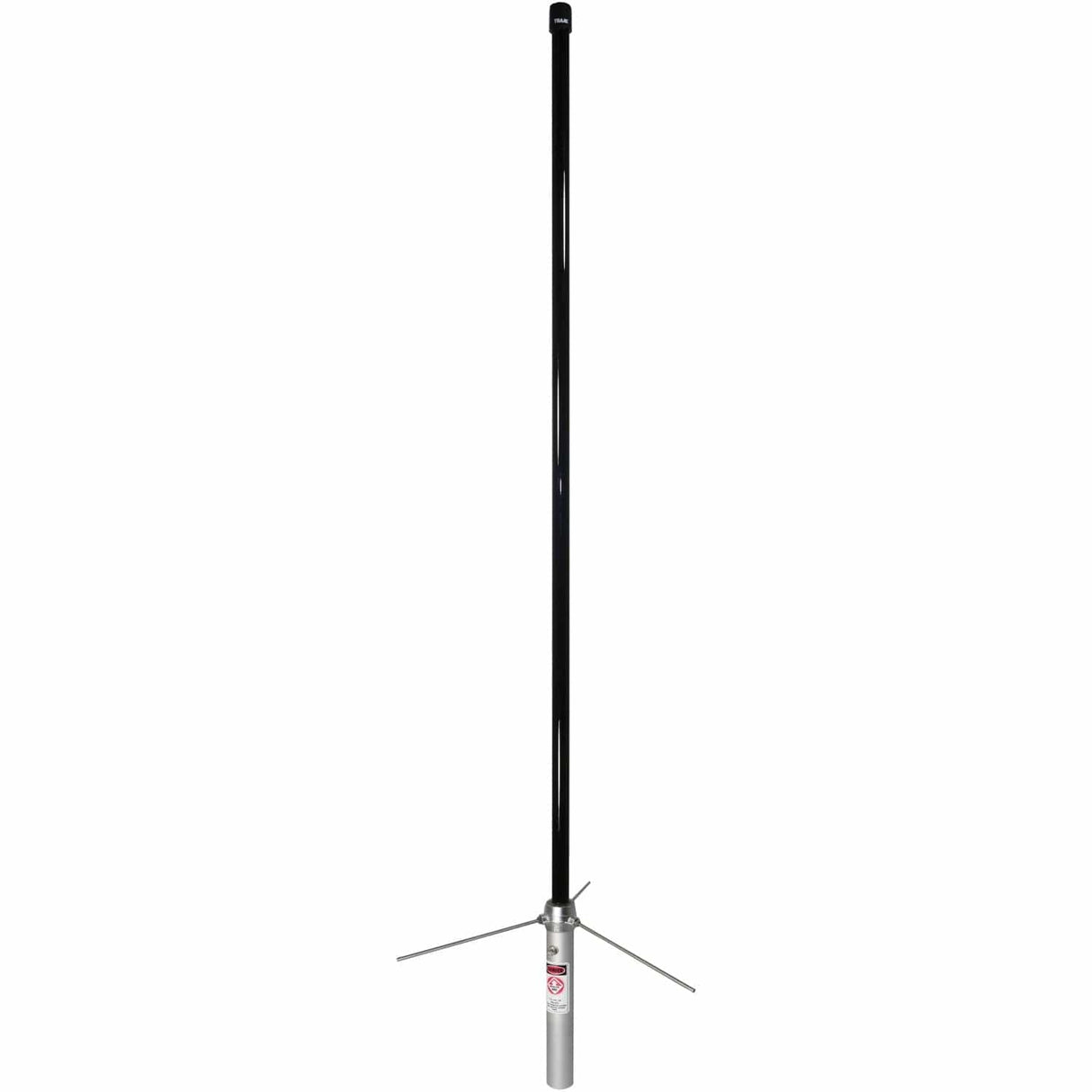 Tram Pre-Tuned 144MHz–148MHz VHF/430MHz–460MHz UHF  Amateur Dual-Band Base Antenna, Black Fiberglass