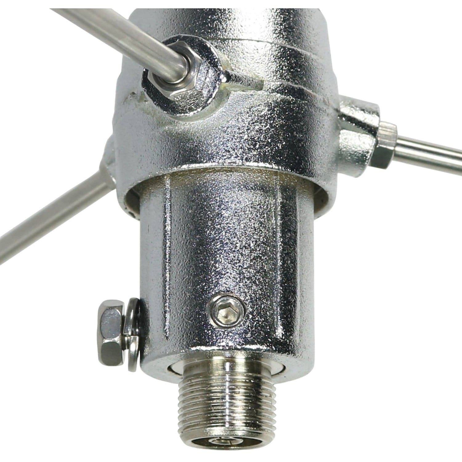Tram Pre-Tuned 144 MHz–148 MHz VHF/430 MHz–460 MHz UHF Amateur Dual-Band Base Antenna with White Fiberglass, 1477
