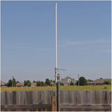 Tram Pre-Tuned 144 MHz–148 MHz VHF/430 MHz–460 MHz UHF Amateur Dual-Band Base Antenna with White Fiberglass, 1477