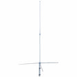 Tram 200-Watt Dual-Band 2-Section Fiberglass Base Antenna with 50-Ohm UHF SO-239 Connector, 8-Ft. 4-In. Tall, Silver