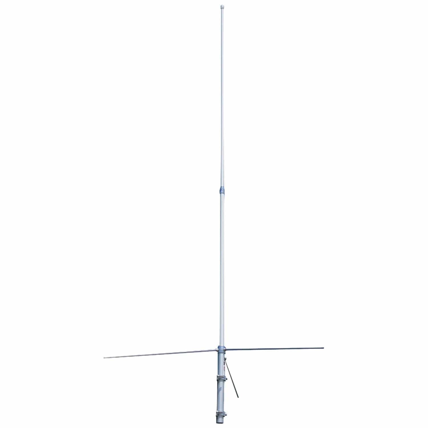 Tram 200-Watt Dual-Band 2-Section Fiberglass Base Antenna with 50-Ohm UHF SO-239 Connector, 8-Ft. 4-In. Tall, Silver