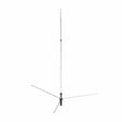 Tram 200-Watt Dual-Band 3-Section Fiberglass Base Antenna with 50-Ohm UHF SO-239 Connector, 17-Ft. Tall, White