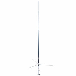 Tram 200-Watt Dual-Band 3-Section Fiberglass Base Antenna with 50-Ohm UHF SO-239 Connector, 17-Ft. Tall, Black