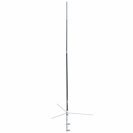 Tram 200-Watt Dual-Band 3-Section Fiberglass Base Antenna with 50-Ohm UHF SO-239 Connector, 17-Ft. Tall, Black
