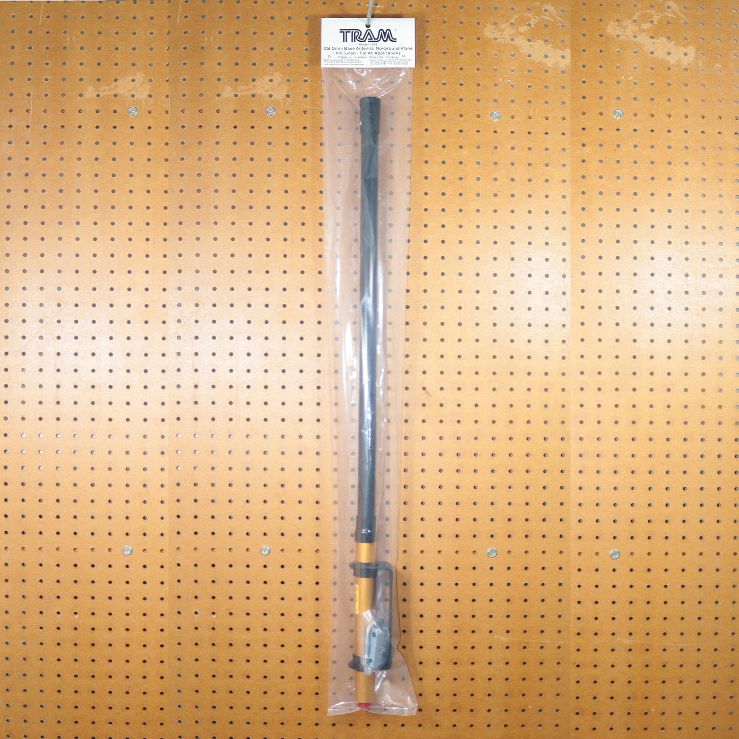 Tram 500-Watt 26 MHz to 30 MHz No-Ground Mini CB Base Antenna for Vehicle, Mast, or Attic Mounting, 1499