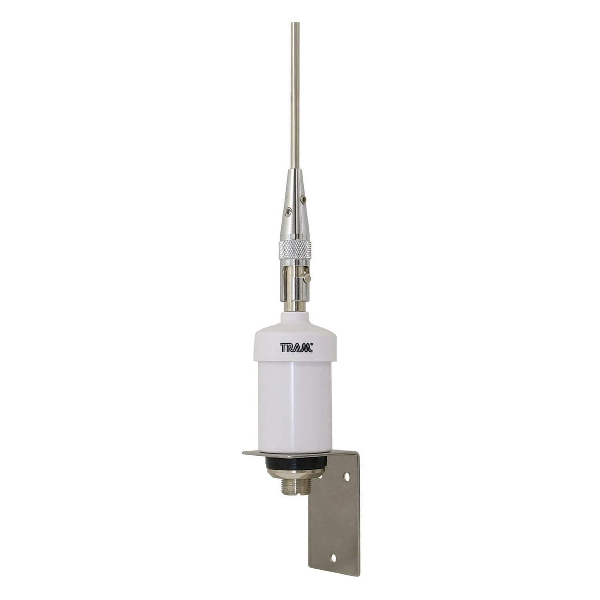 Tram VHF 38-In. 3-dBd Gain Marine Antenna with Quick-Disconnect Thick Whip that Stands Tall in the Wind