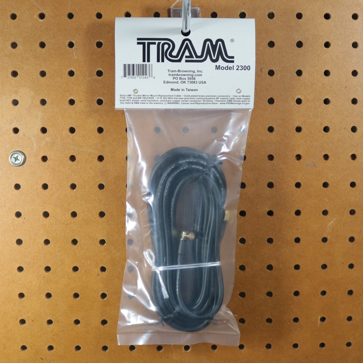 SiriusXM Tram Replacement Satellite Radio Antenna Cable for Tram 7754, 7759, and Browning BR-TRUCKER Antennas