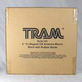 Tram 5-Inch Tri-Magnet CB Antenna Mount with Rubber Boots and 18-Foot RG58A/U Coaxial Cable