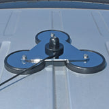Tram 270 Super-Strong 12-3/4 In. Tri-Magnet CB Antenna Mount with 5-In. Magnets with Rubber Boots, 18-Ft. RG58 Tinned Copper Braid 95% Shield Cable