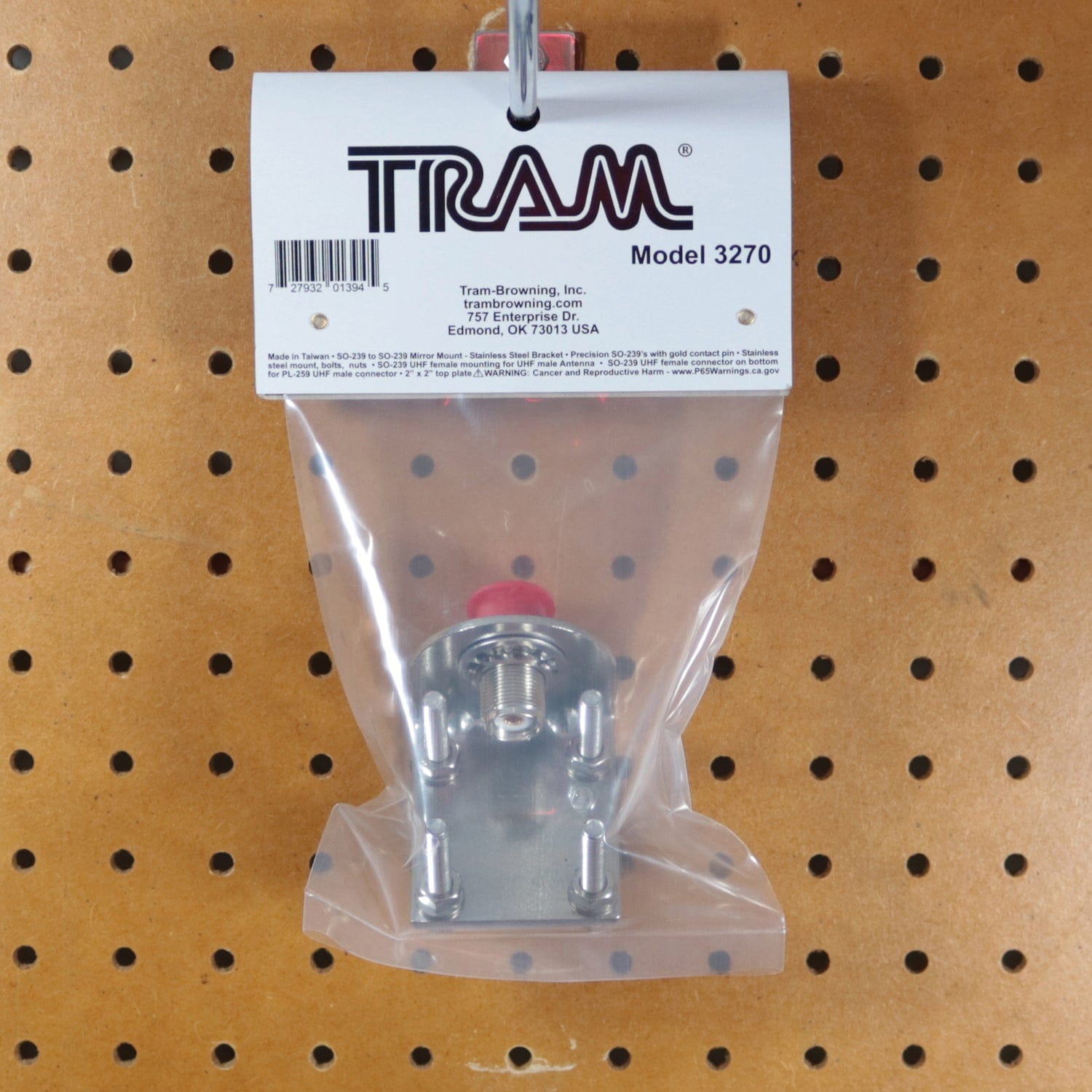 Tram Stainless Steel UHF to UHF Mirror Mount