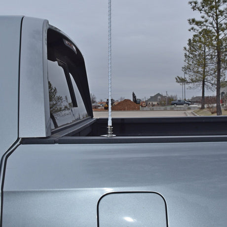 Tram 1500-Watt 26-MHz to 29-MHz Fiberglass Whip CB AM/FM/SSB Antenna, 3 Ft., White