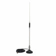 Tram Center-Load Stainless Steel Whip CB Magnet-Mount Antenna Kit with 3-1/2-In. Magnet and Cable