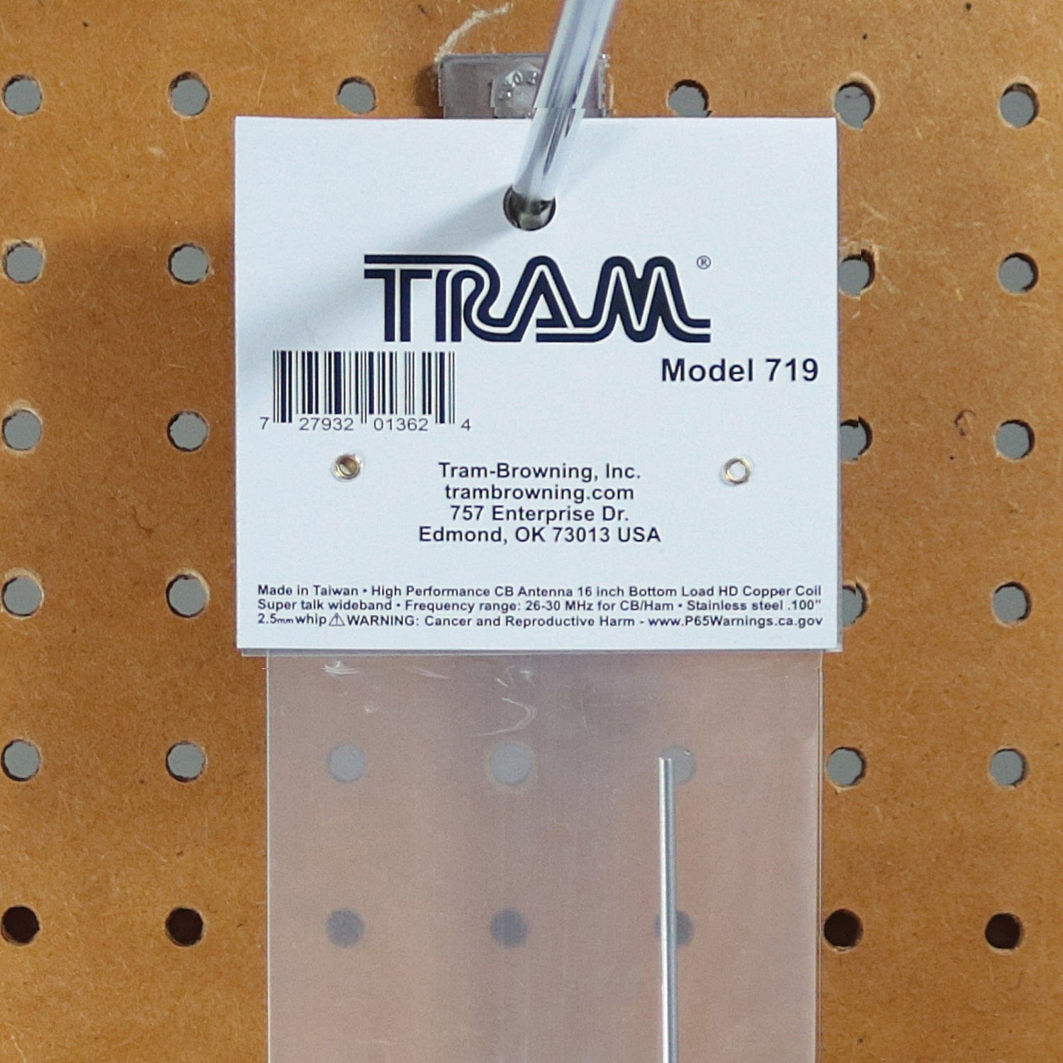 Tram High-Power 3000-Watt CB Antenna with 16" Bottom Load Heavy-Duty Copper Coil