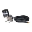 Tram Satellite Radio Mirror-Mount Low-Profile Antenna with RG58 Coaxial Cable and SMB-Female Connector