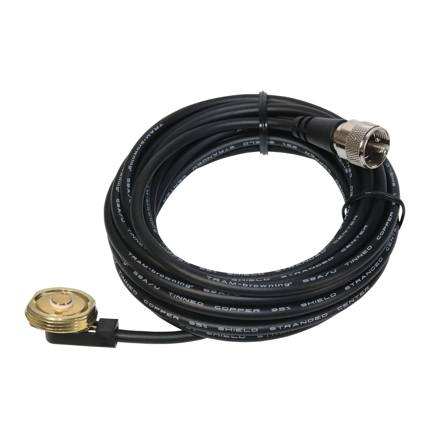 Browning 3/4-Inch NMO Hole Mount with Preinstalled UHF Male PL-259 Connector
