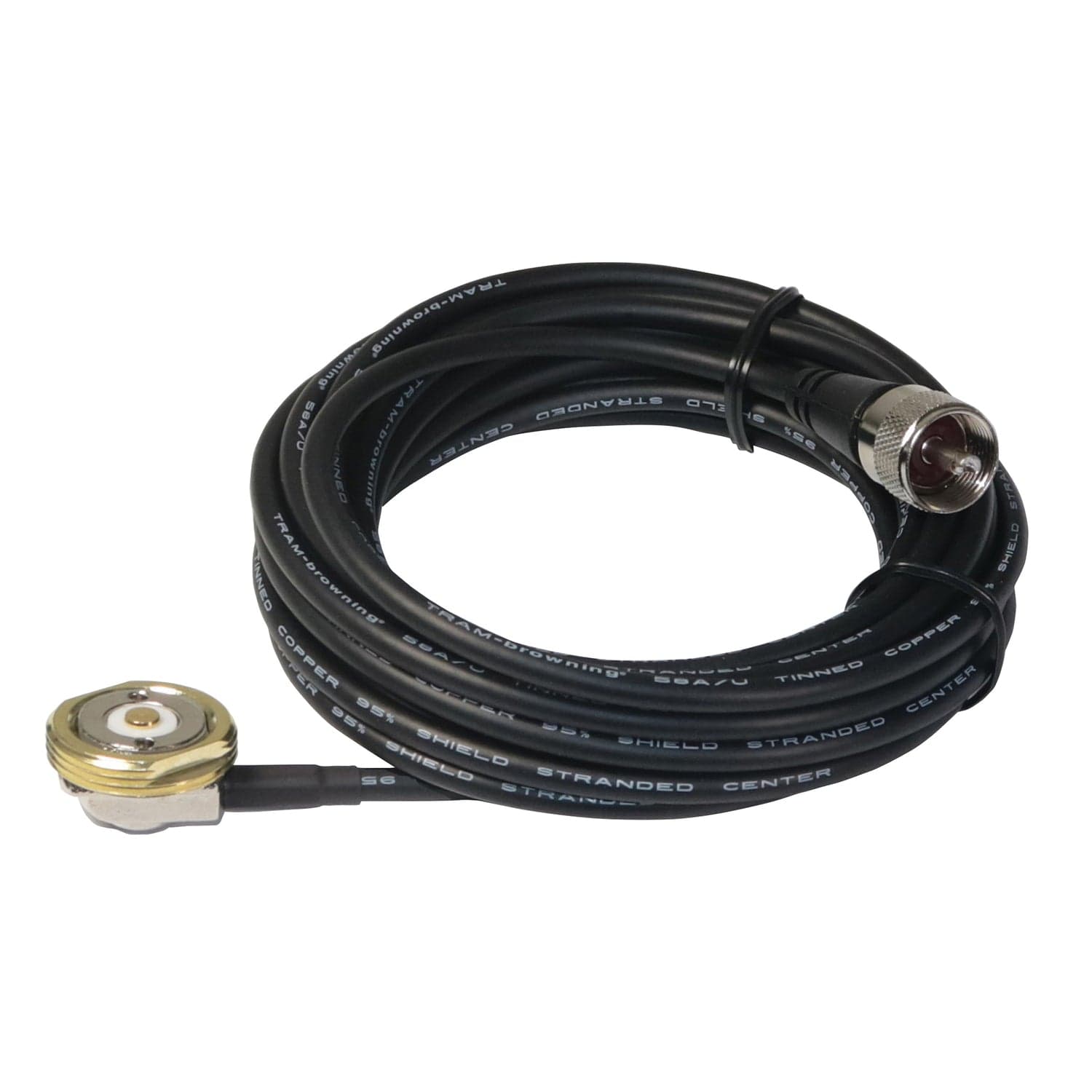 Browning 3/4-Inch Fully Enclosed NMO Hole Mount with Preinstalled UHF Male PL-259 Connector