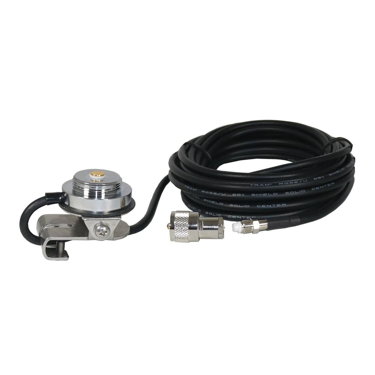 Browning Adjustable NMO Trunk Mount with Preinstalled UHF PL-259 Connector with FME-Female Attached, Fits up to 3/8-In. Surface, BR-1024-UHF