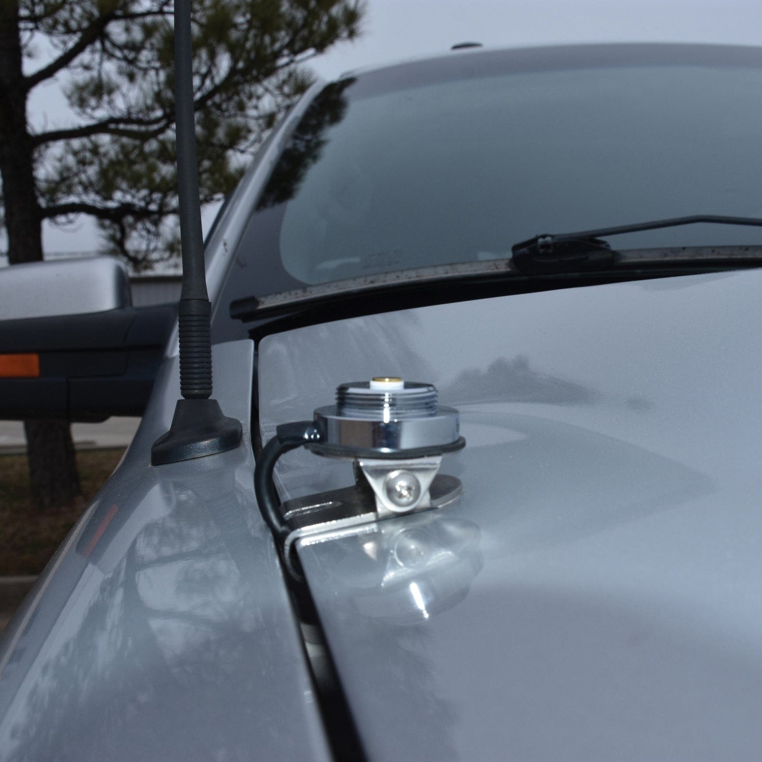 Browning Adjustable NMO Trunk Mount with Preinstalled UHF PL-259 Connector with FME-Female Attached, Fits up to 3/8-In. Surface, BR-1024-UHF