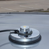 Browning 3-5/8-In. NMO Magnet Mount with Rubber Boot and Preinstalled UHF PL-259 Connector, Chrome