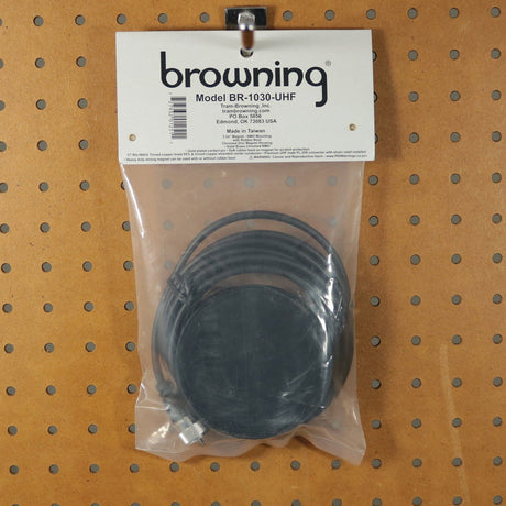 Browning 3-5/8-In. NMO Magnet Mount with Rubber Boot and Preinstalled UHF PL-259 Connector, Chrome