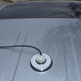 Browning 3-5/8-In. NMO Magnet Mount with Rubber Boot and Preinstalled UHF PL-259 Connector, Chrome