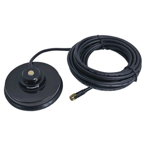 Browning Premium 3-5/8-Inch NMO Magnet Mount with Rubber Boot and Preinstalled SMA-Male Connector, BR-1035-SMA