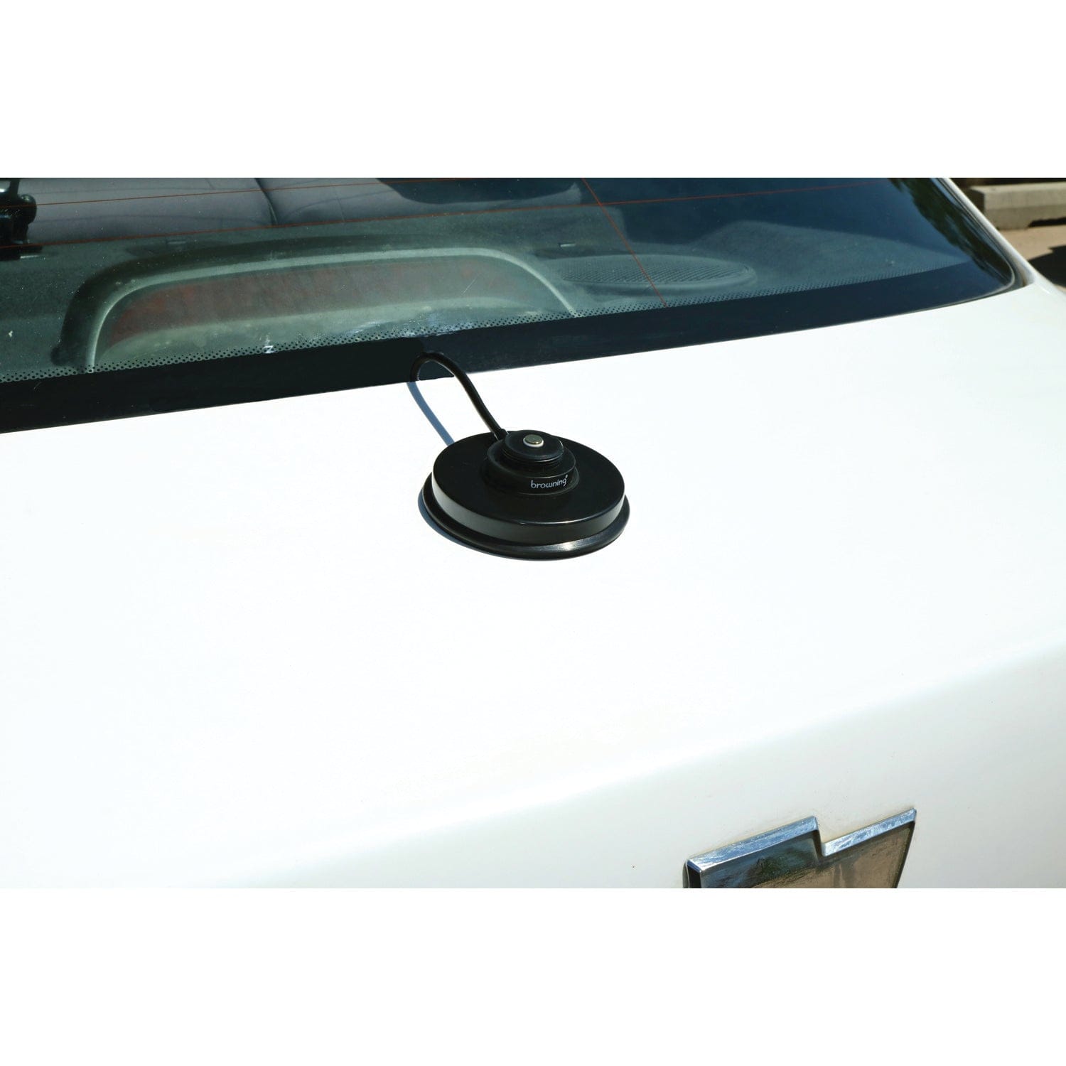 Browning Premium 3-5/8-Inch NMO Magnet Mount with Rubber Boot and Preinstalled SMA-Male Connector, BR-1035-SMA