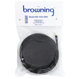 Browning Premium 3-5/8-Inch NMO Magnet Mount with Rubber Boot and Preinstalled SMA-Male Connector, BR-1035-SMA