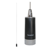 Browning 200-Watt Low-Band 26.5 MHz to 30 MHz Unity-Gain UHF Antenna with NMO Mounting, Silver Base