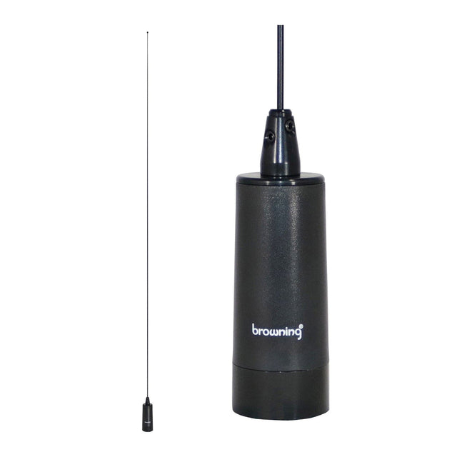 Browning 200-Watt Low-Band 26.5 MHz to 30 MHz Unity-Gain UHF Antenna with NMO Mounting, Black Base