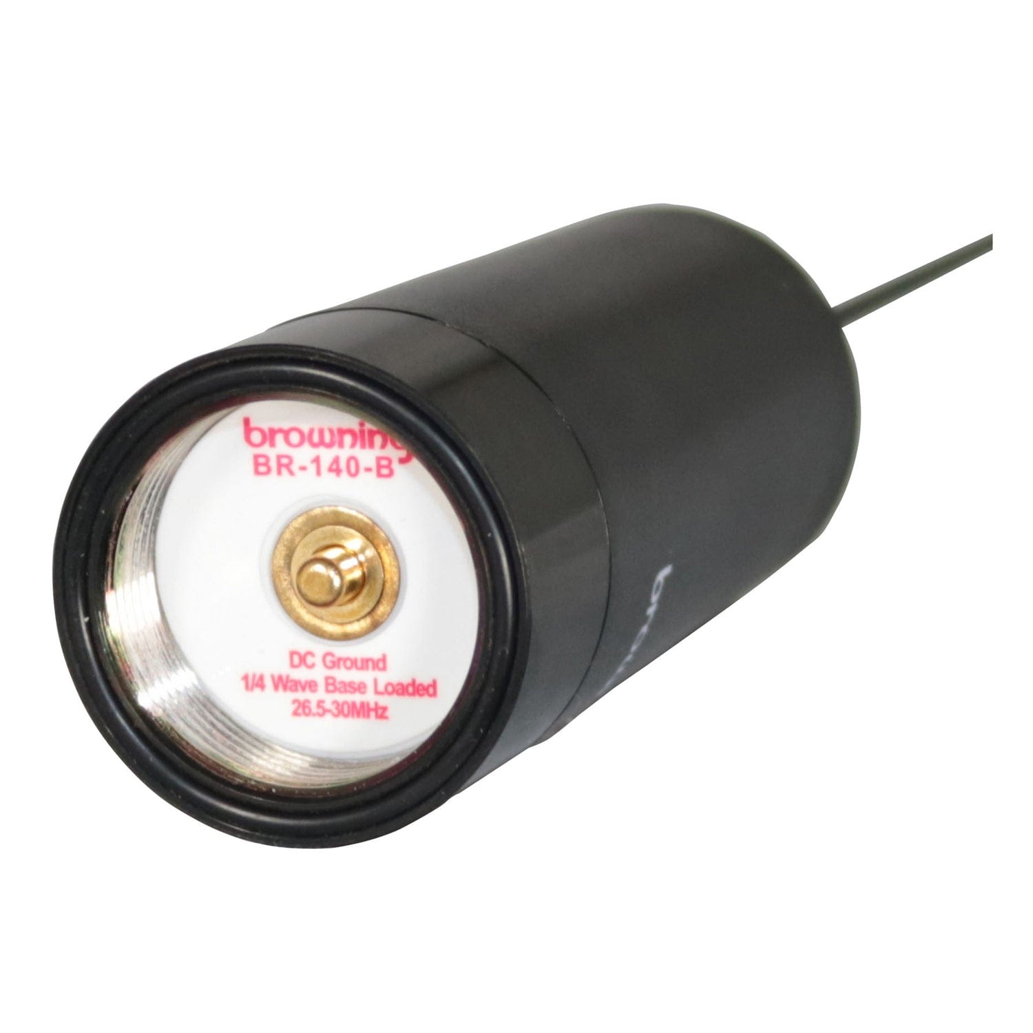 Browning 200-Watt Low-Band 26.5 MHz to 30 MHz Unity-Gain UHF Antenna with NMO Mounting, Black Base