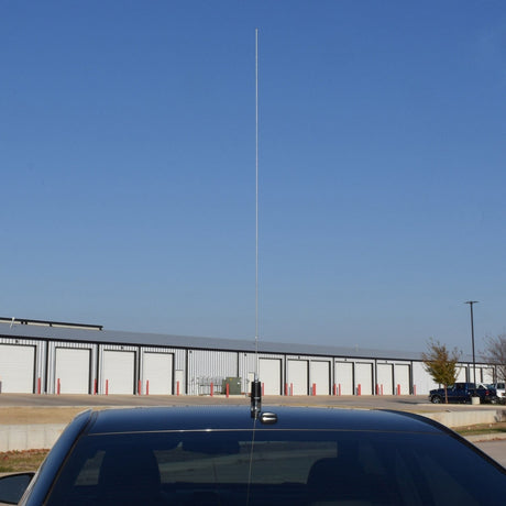 Browning 200-Watt Low-Band 26.5 MHz to 30 MHz Unity-Gain UHF Antenna with NMO Mounting, Silver Base