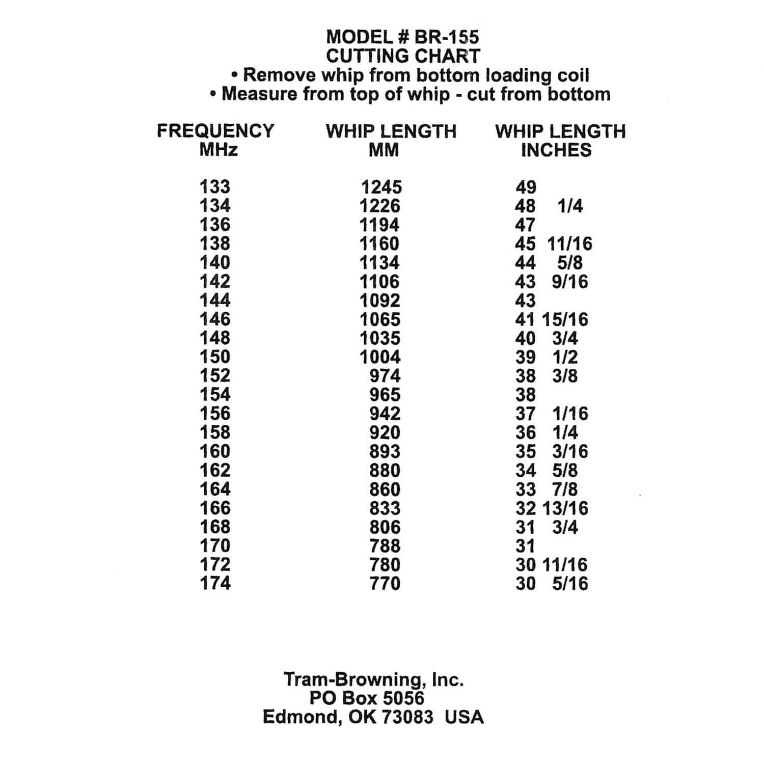 Browning 132 MHz to 174 MHz No Ground Plane VHF 2.4-dBd Gain 51-1/4-In. Tall Tunable NMO Antenna, 5-MHz Bandwidth, BR-155