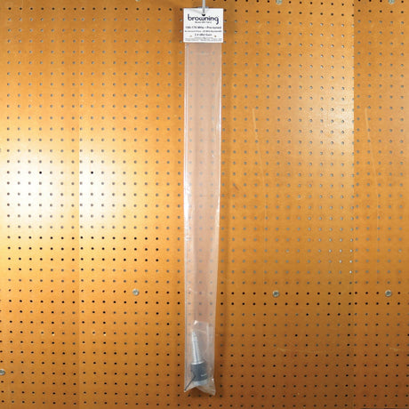 Browning 200-Watt Pretuned Wide-Band 144 MHz to 174 MHz 2.4-dBd-Gain VHF Silver Antenna with Spring and NMO Mounting, BR-158-S